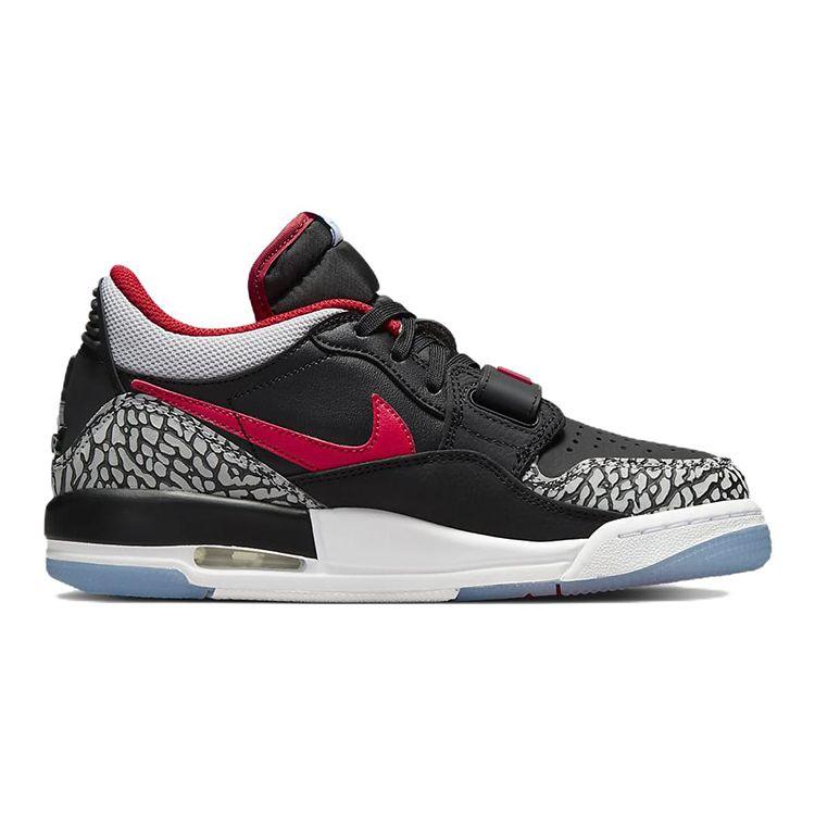 Air Jordan Legacy 312 Low GS Флаг Чикаго Черный Синий Valor Красный Университетский Серый Волк CD9054-004