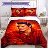 Elvis Presley Comforter Cover Set Suitable for Bedrooms Soft Fabric Christmas Gift