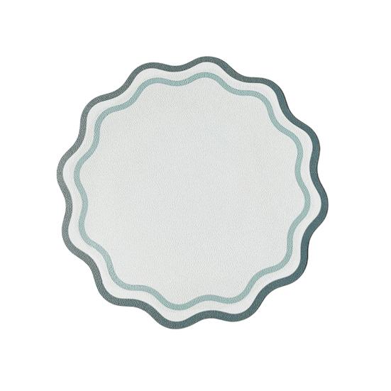 Салфетка из искусственной кожи с фестончатым краем, термостойкая, нескользящая, с теплоизоляцией, водонепроницаемая, для защиты и украшения обеденного стола, подставка, кухонные принадлежности