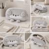 Otter Shape Pen Bag Plush Stationery Bag Portable Stationery Pouch  School Supplies