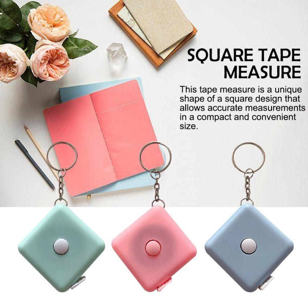 Retractable Measure Clothes Measuring Tape Square Measurements Tool New Sewing Accessories