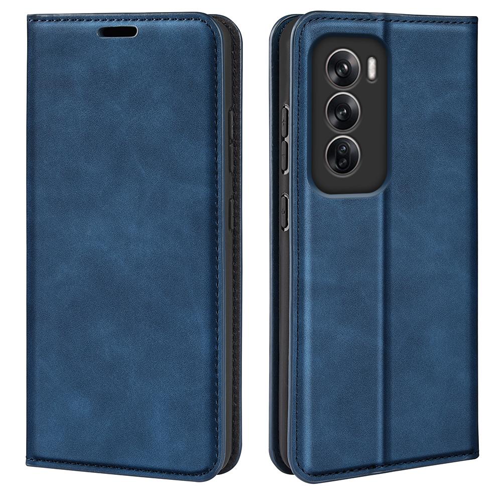 For Oppo Reno12 Pro 5G (Global) Case Skin-Touch Leather Wallet Phone Cover