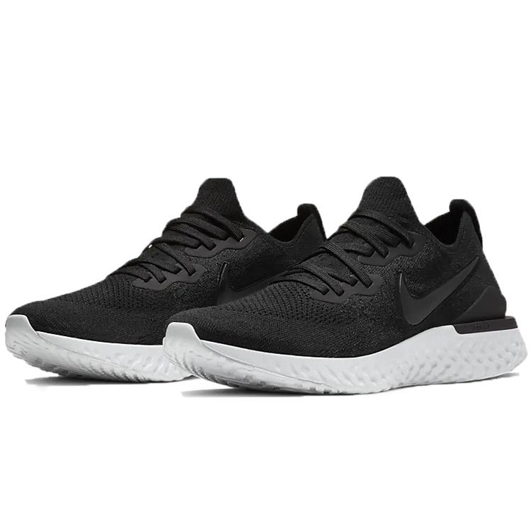 Nike Epic React Flyknit 2 Черный Белый BQ8928-002