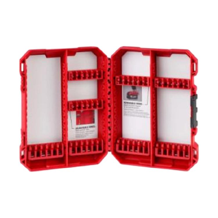 Кейс для хранения сверл Портативный кейс для сверл Водонепроницаемый Съемный держатель Хранение Прочный пластиковый кейс для хранения бит