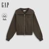 Gap Женский ретро-кардиган-куртка из флиса оверсайз