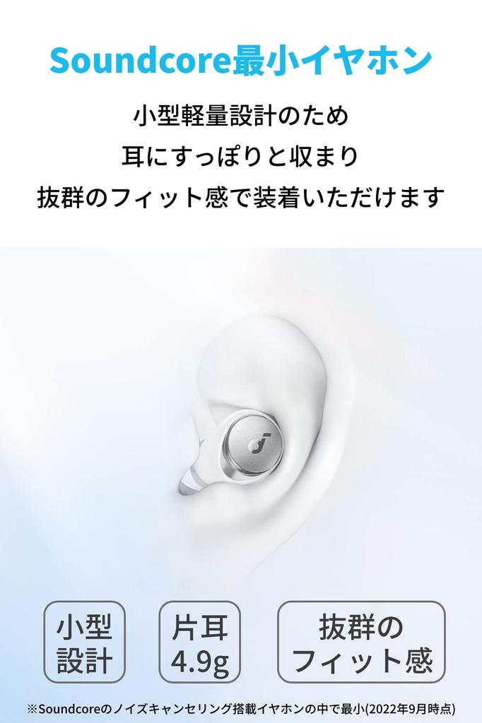 Anker Soundcore Space A40 беспроводные до 50 часов воспроизведения Компактные и легкие Ультрашумоподавление Совместимость с высоким разрешением LDAC Беспроводные