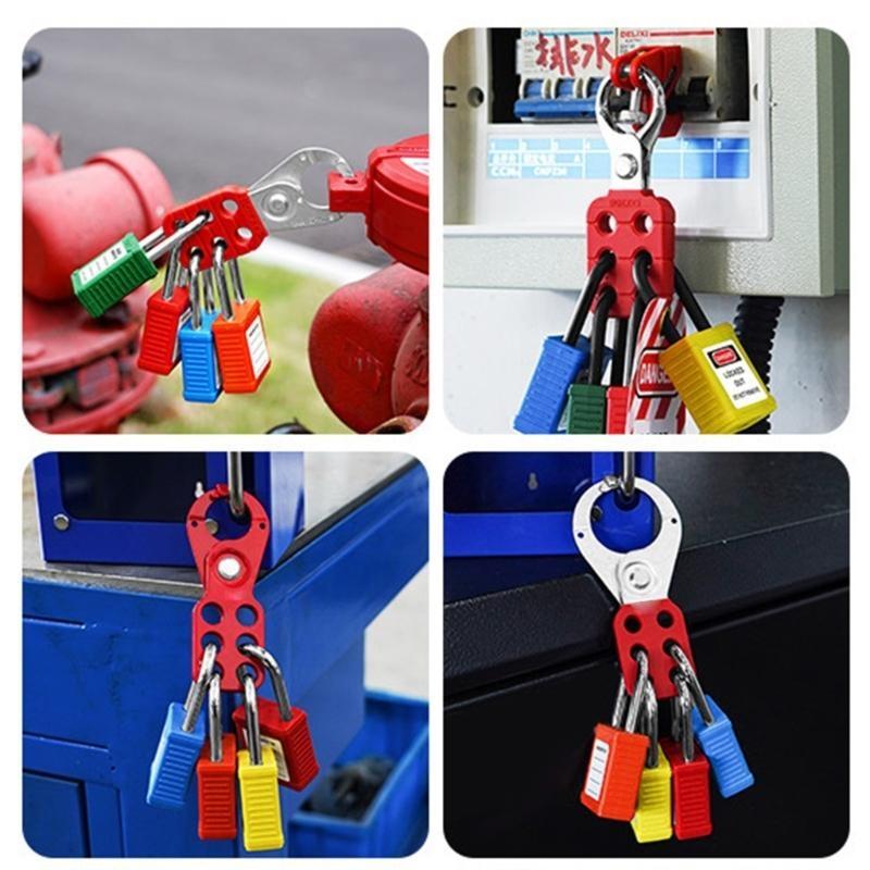 652F Strong Corrosion Resistant Lockout Tagout Hasp for Industrial Equipment