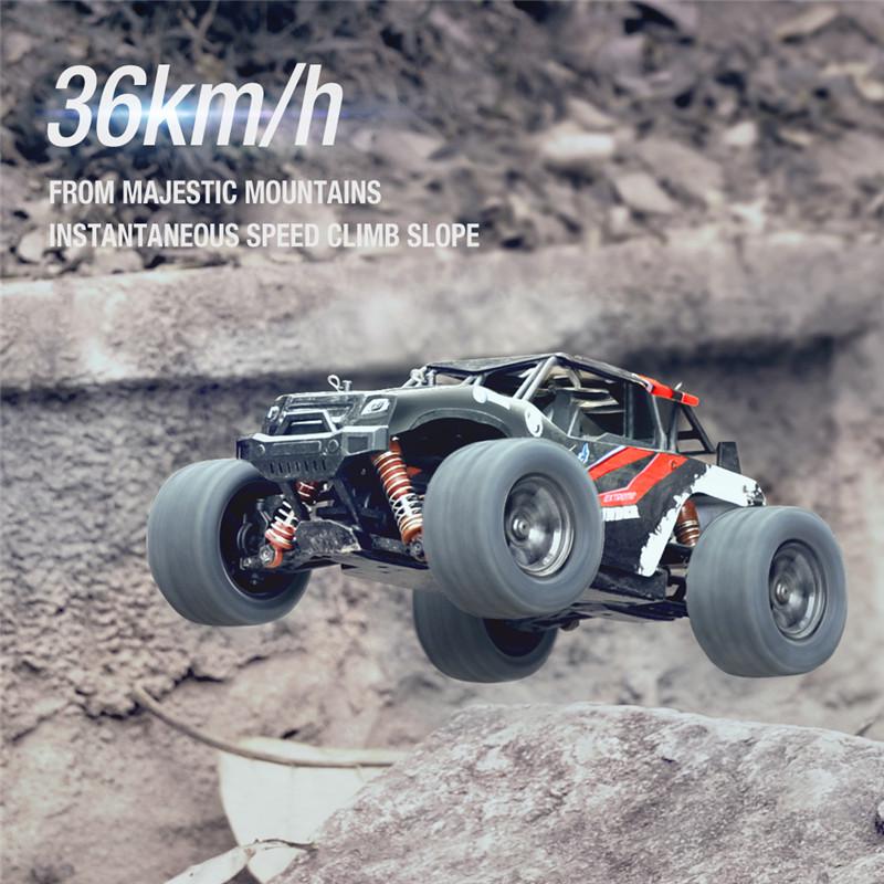 Радиоуправляемая машина 1/18 в масштабе 2,4G 4WD, высокоскоростная, быстрая, с дистанционным управлением, большая гусеничная тележка, внедорожная тележка, радиоуправляемая модель автомобиля, игрушки для