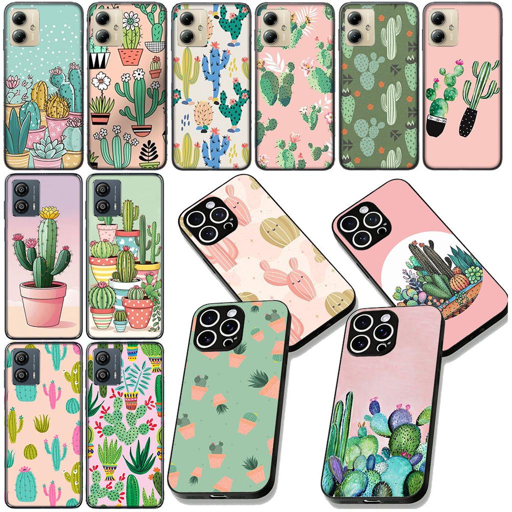 Cactus Wallpaper Phone Cover for Xiaomi Redmi Note 12 11 10 A3 Pro 10A 10C 12C Note12 5G Protective Case