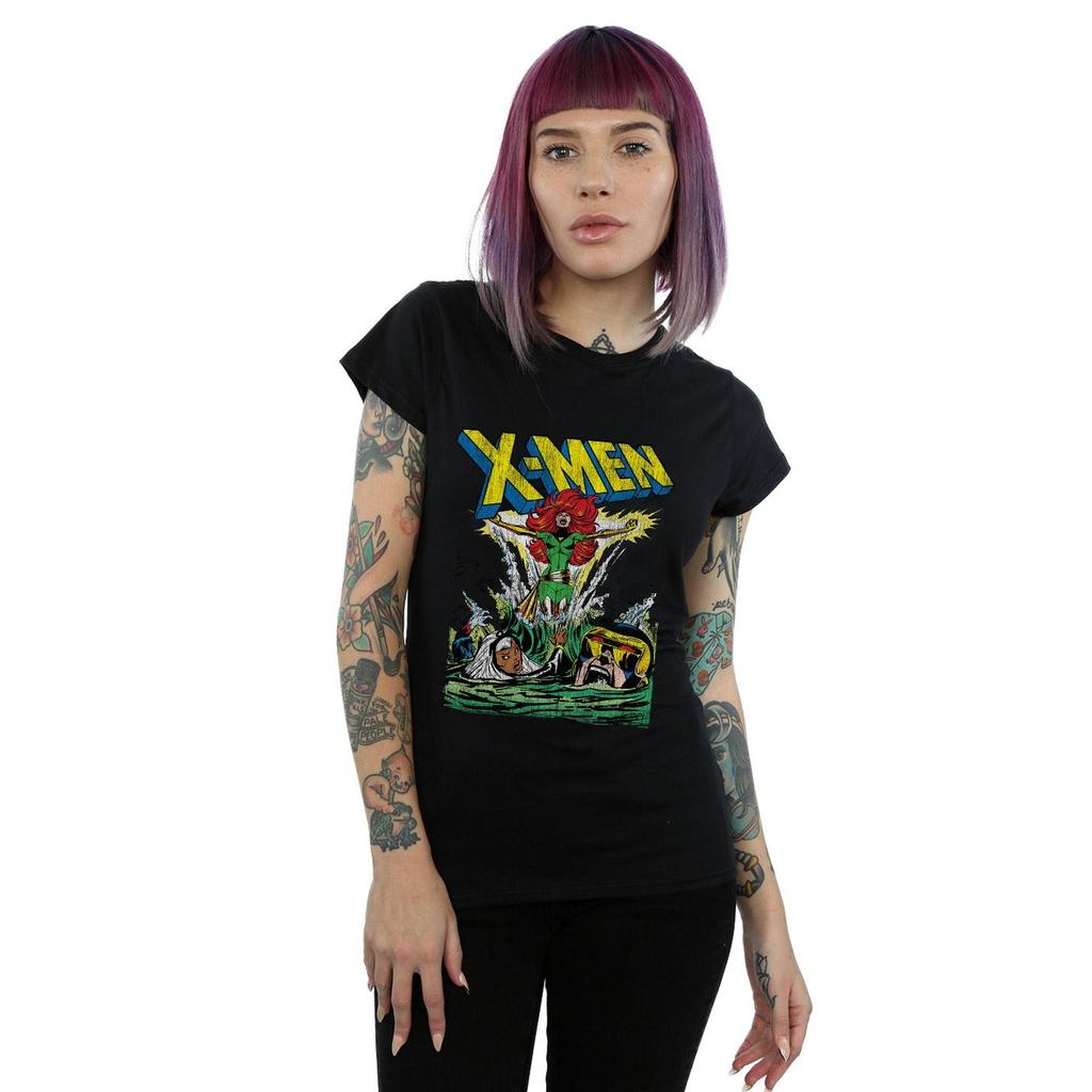 Marvel Womens/Ladies X-Men Enter The Phoenix Cotton T-Shirt