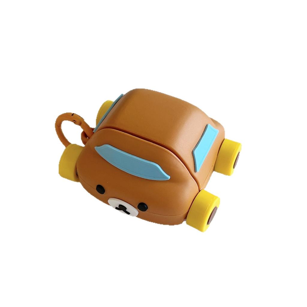 Cute car easy bear AirPods pro apple bluetooth headset case 1/1/1 generation cartoon case