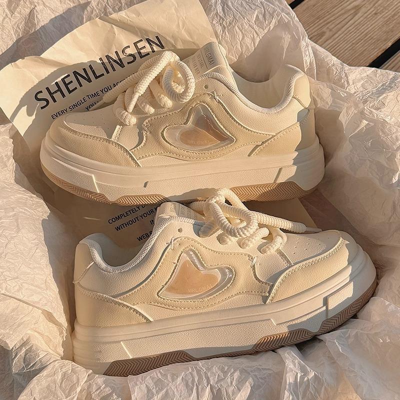 Little White Shoes Women's Spring New Versatile Niche Original Women's Shoes Casual Sports Board Shoes Tide