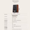 HiVi M3 Plus Bookshelf Speaker with Diva Stand CN plug (adapter included)