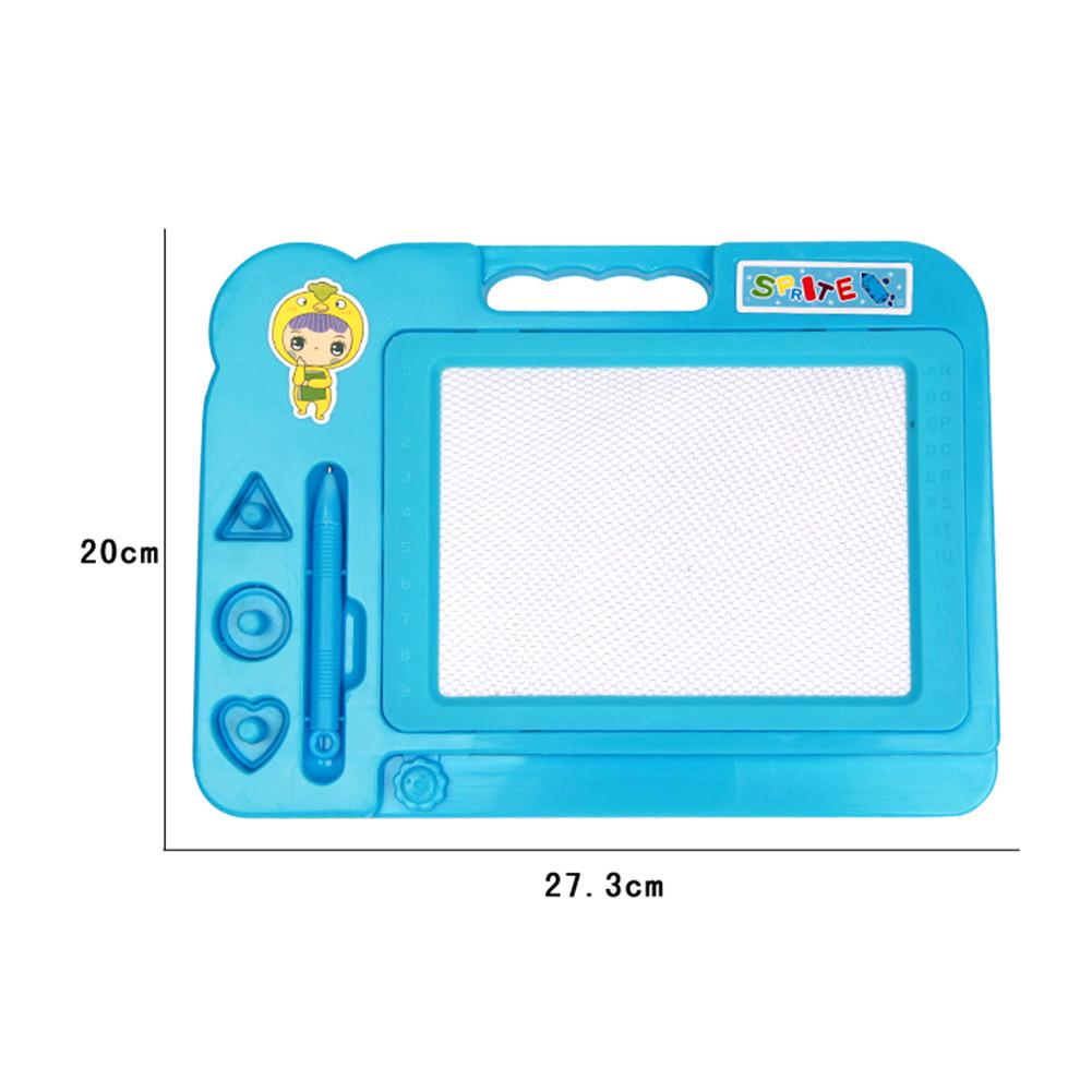 1x Kids Magnetic Drawing Board Sketch Pad Doodle Writing Painting Graffiti Educational Toys Random C