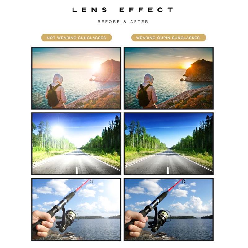 aoron Поляризованные солнцезащитные очки с модным покрытием, классический дизайн, уличные солнцезащитные очки, антибликовые очки для мужчин, подарки