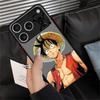 Чехол-бампер для телефона One Piece Крутой Луффи для iPhone 17 Pro Max 12 XS XR 16 Plus Air 13 Mini 7 8 SE 11 15 14