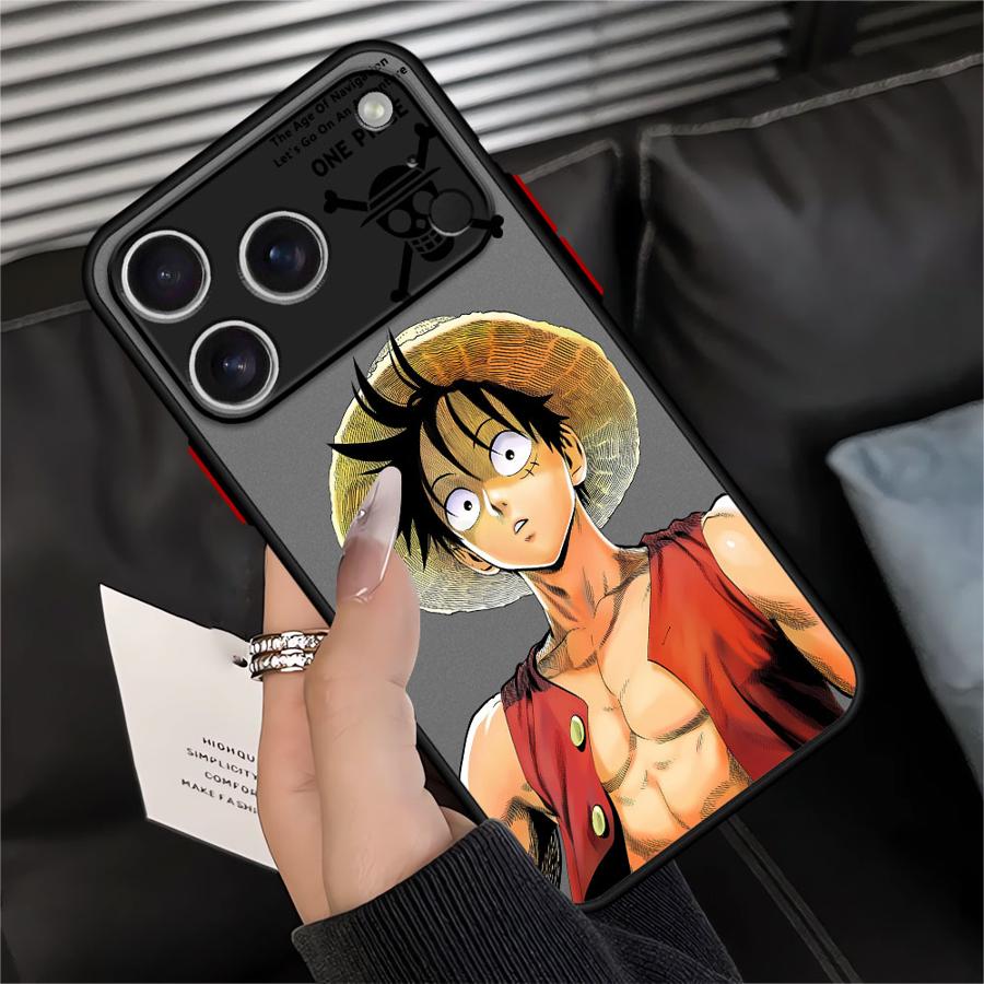 Чехол-бампер для телефона One Piece Крутой Луффи для iPhone 17 Pro Max 12 XS XR 16 Plus Air 13 Mini 7 8 SE 11 15 14