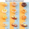 5Pcs 1/12 Dollhouse Simulation Bread Dessert Set Dollhouse Mini Kitchen Food Accessories Dolls House Decor Pretend Play Toys