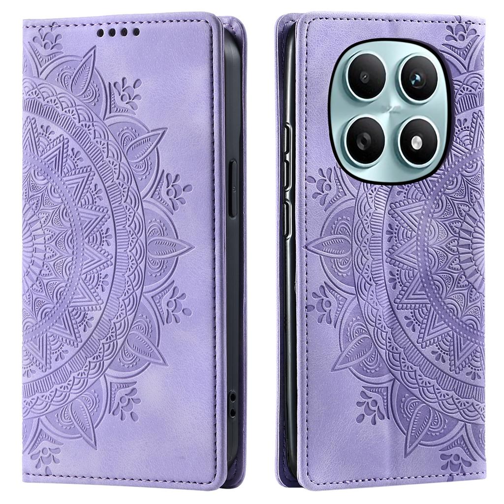 Для Xiaomi Redmi Note 15 4G (Глобальный) Чехол Магнитная Застежка Кожаный Чехол для Телефона с Нанесенным Рисунком