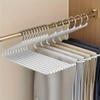 10pcs Metal Z-Shaped Pants Hangers - Space-Saving, Durable for Home & Store Use, Multi-Functional Clothing Rack