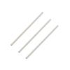 Set of 3 Round Rods Ø 12mm, Untreated Raw Beech