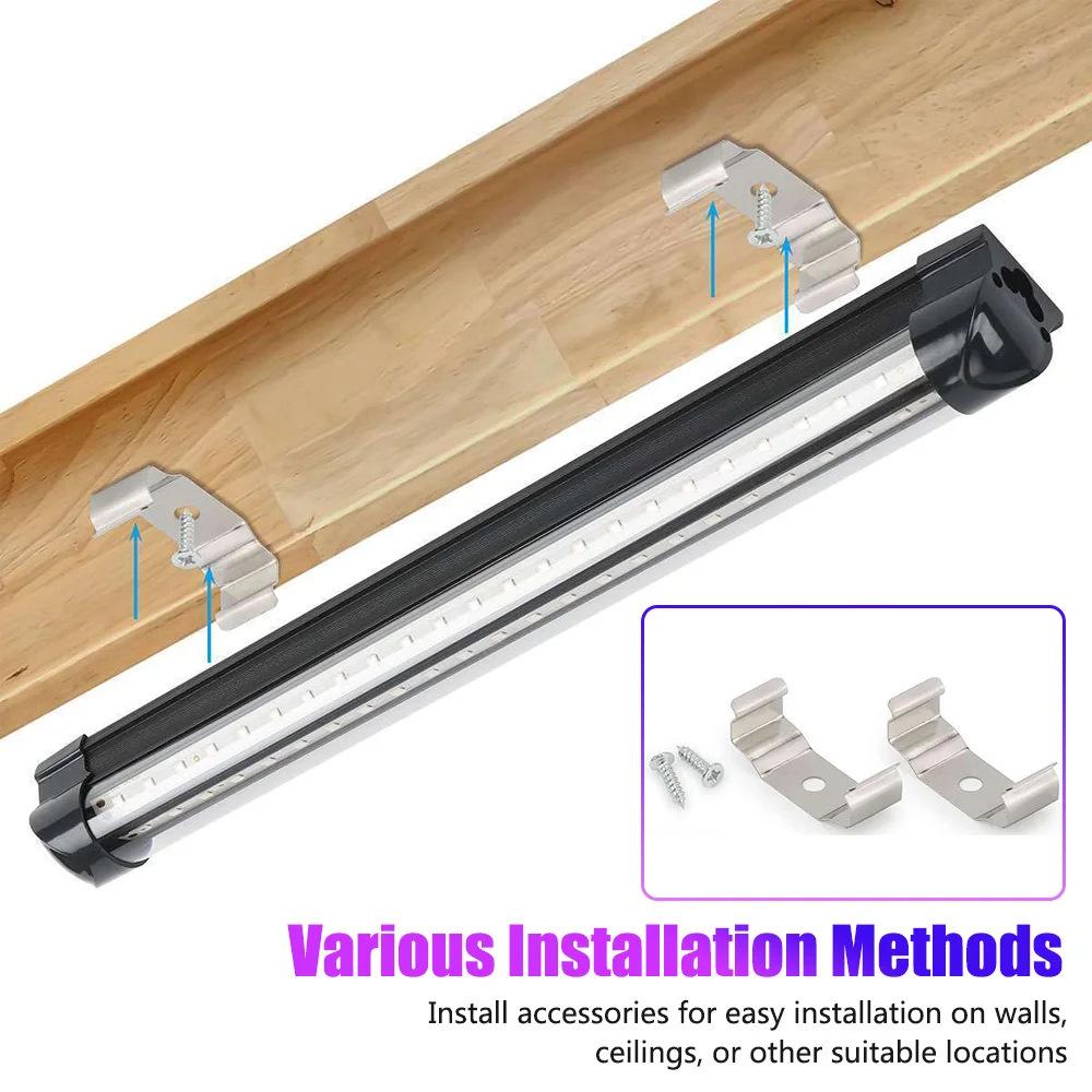 Светодиодная УФ-лампа черного света USB Фиолетовый свет KTV Bar Флуоресцентный плакат Светящийся темный вечеринка сцена Черный свет Светодиодная ультрафиолетовая лампа