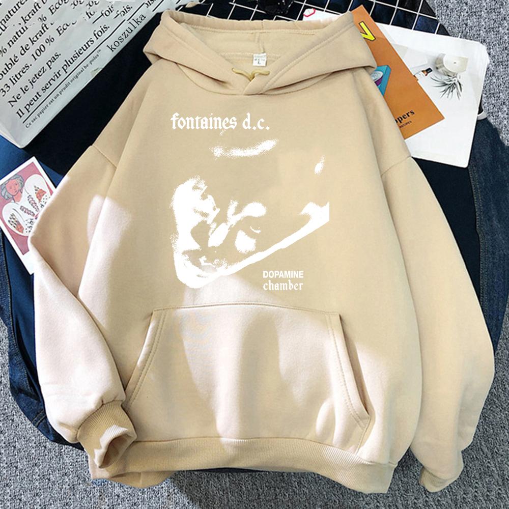 Fontaines Dc Dopamine Chamber Hoodie New Fashion Women Aesthetic Graphic Hoodies Unisex Autumn Winter Pullovers Sweatshirts