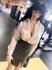 Фигурка OL Office Beauty Sexy Прозрачный купальник рубашка брюки голова и обувь не [TOYBARJAPAN] 1/6 Аксессуары/Белый (Корпус, в комплекте)