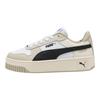 Puma Carina Street Fashion Универсальные низкие кроссовки Мужские кроссовки Молочно-белый Черный 389390-41