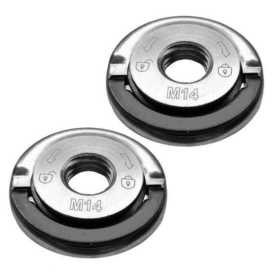 Углошлифовальная машина Фланцевая стопорная гайка Резьбовая угловая шлифовальная машина Фланцевая гайка Быстросменная портативная стопорная пластина Патрон Гайка Запасная часть