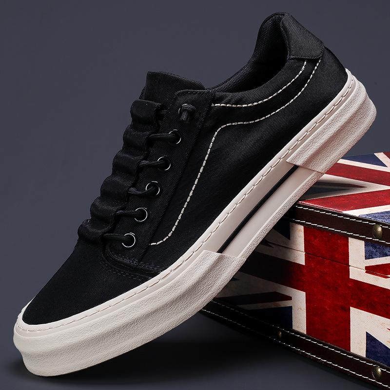 Новая весенняя мужская обувь, легкая повседневная и универсальная, мужская парусиновая обувь с низким верхом и плоской подошвой, удобная обувь для сноуборда