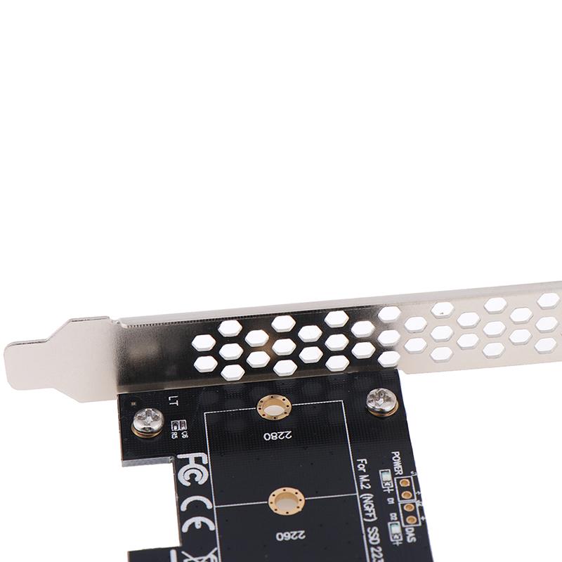Pcie To M2 Adapter Pci Express 3.0 X1 To Nvme Ssd Adapter Support 2230 2242 2260