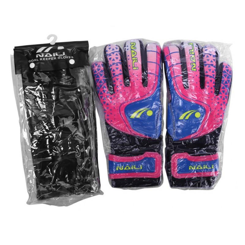 Kids Adult Soccer Goalkeeper Gloves Non Slip Wear Resistant Football Goalie