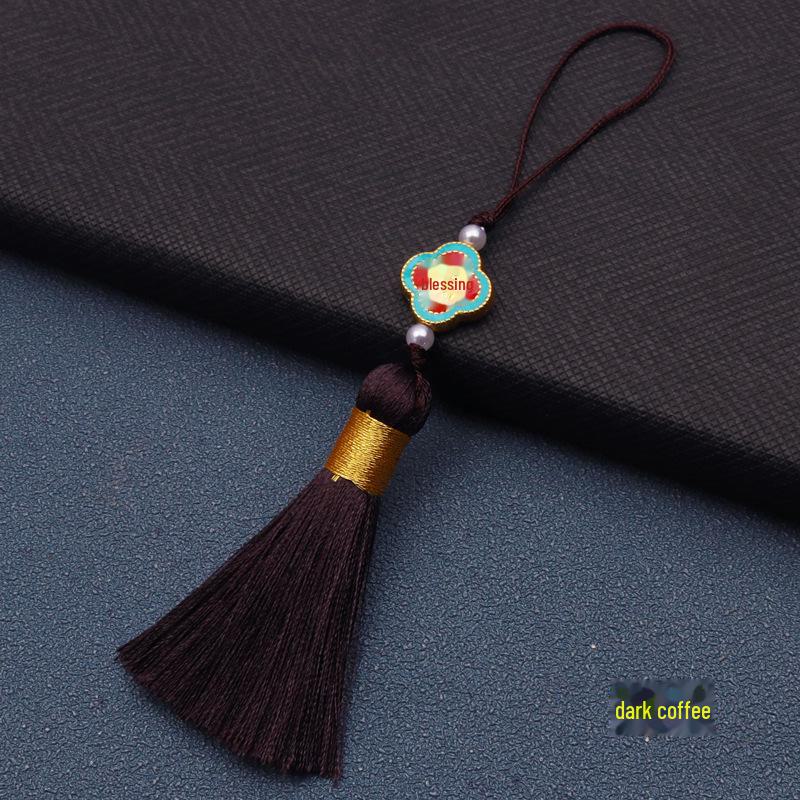 5,5 см сплав кисточка USB флешка и телефон цепочка закладка в старинном стиле