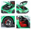 1/24 Mercedes Benzs AMG GT Alloy Miniature Car Diecast Metal Scale Model Car Sound and Light Collection Children Toy Vehicles Gifts