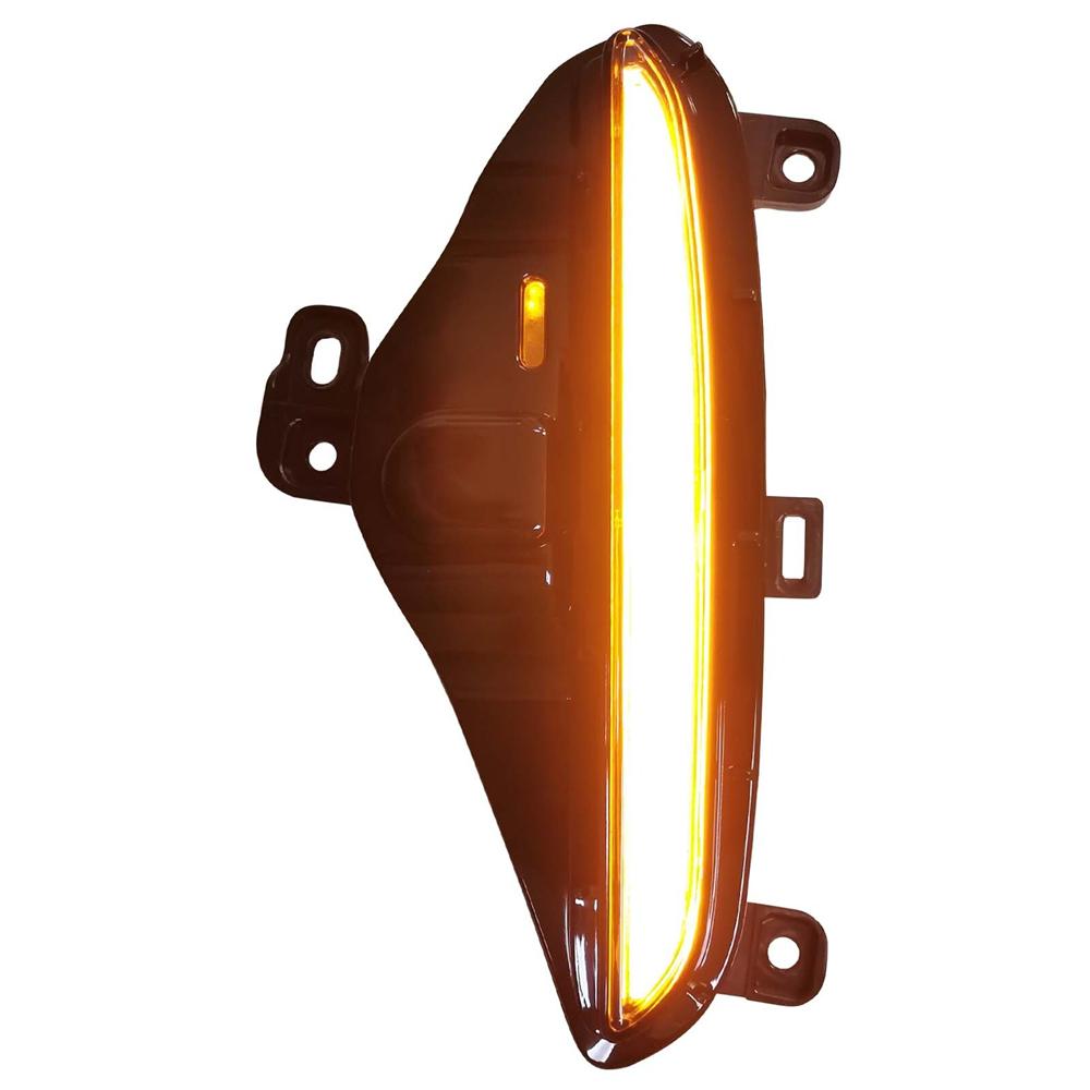 Для Toyota RAV4 2019-2025 светодиодная двухцветная противотуманная фара ДХО сигнальная лампа с указателем поворота