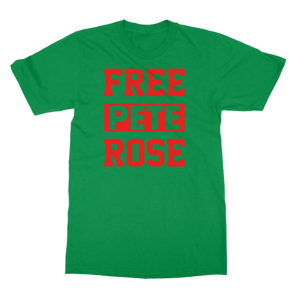 Free Pete Rose Baseball Legend Men's T-Shirt