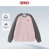 Мужская футболка с длинным рукавом SPAO с вышивкой мишки