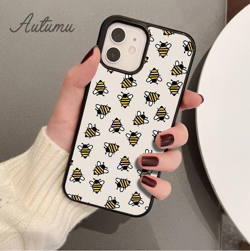 Чехол для телефона Manchester Work Bees Bumble для iPhone 11 12 13 14 Pro Max mini XR XS SE 2020 7 8 Plus Samsung S21 S22