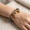 Incense Ash Prayer Bracelet Colorful Enamel Lucky Charm Bracelet Glass Bead Bracelet  Men