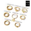 Jewelry Alloy Love Ring Set Diamond Fish Tail Ring Personalized Star Stacked Ring
