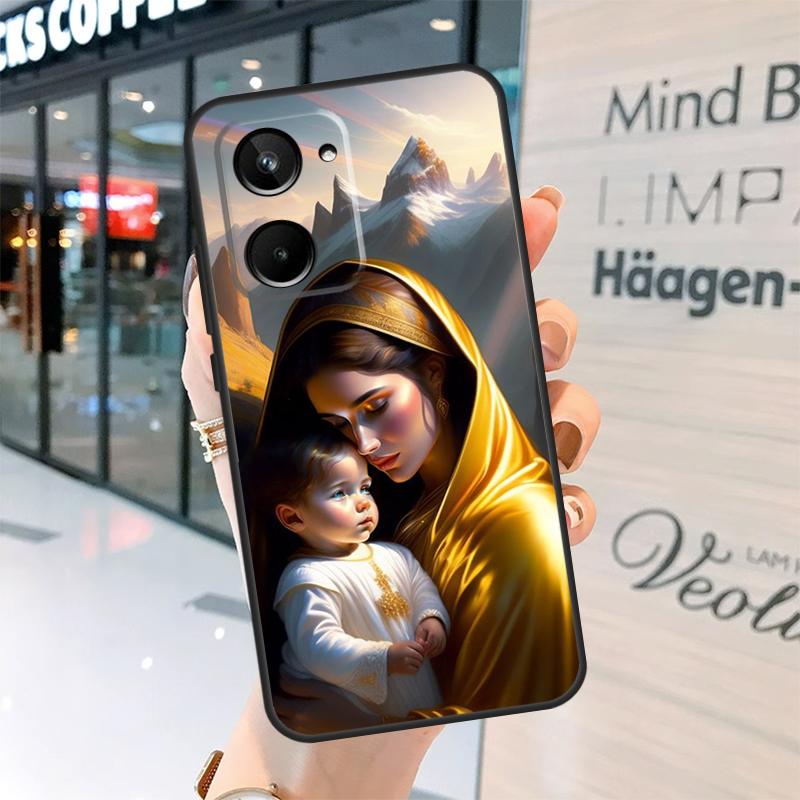 Virgin De Guadalupe Virgen Mary Case For Realme GT7 Pro GT6 11 12 13 14 15 Pro Plus C55 C53 C35 C33 C61 C65 C67 C53 C71 C75