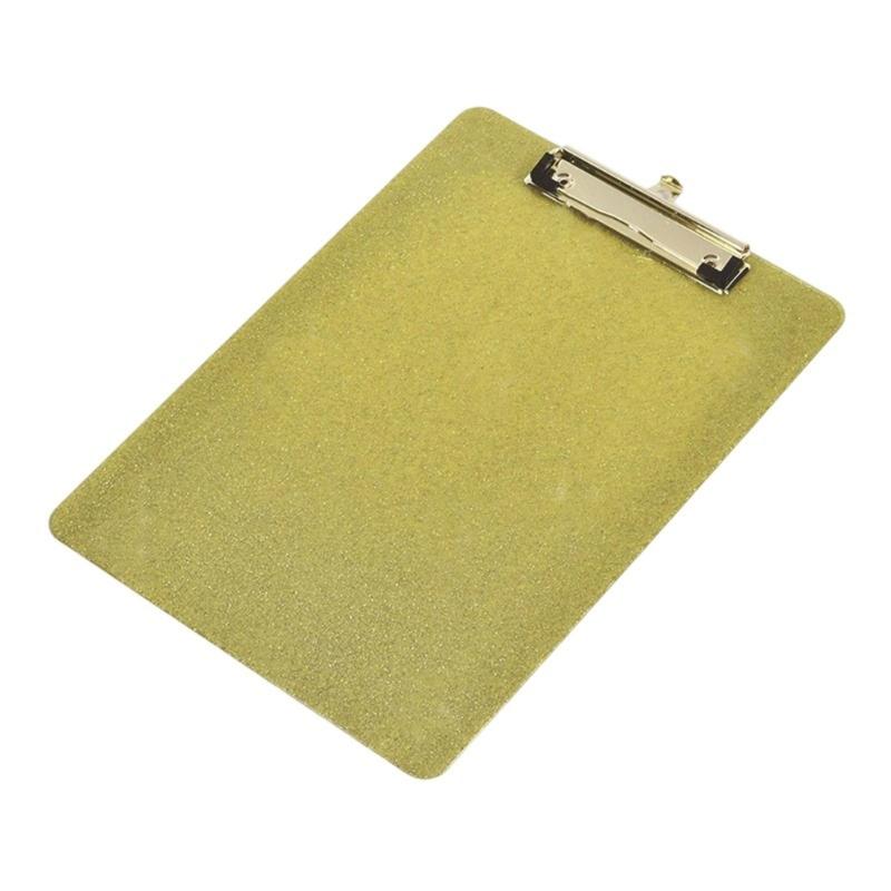 A4 Document Clipboard Glitter Clipboards Acrylic Hanging Clipboard Office School Supplies for Teacher Women Man