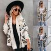 Winter New Women's Plus Size Jacket Personality Fashion Leopard Print Sweater Sweater Women