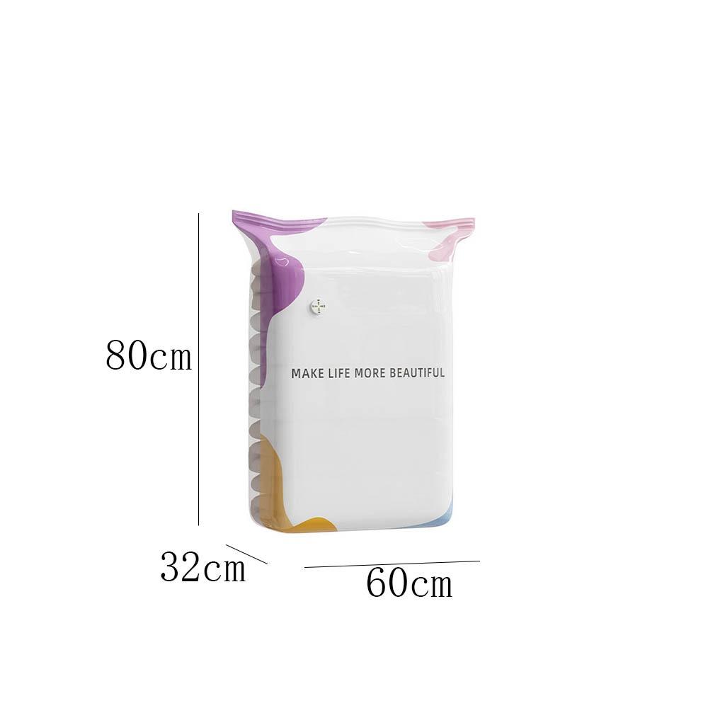 No-Pump Vacuum Storage Bags Thickened Vertical Storage Bag Vacuum Compression Bags Bedding Storage