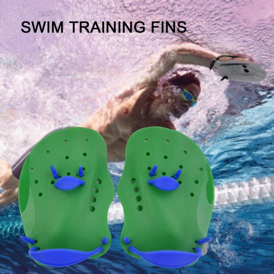 1 пара ручных весла для начинающих, ласты с ремешком, эргономичная форма, сверхлегкий инструмент для обучения плаванию, детский инструмент для дайвинга