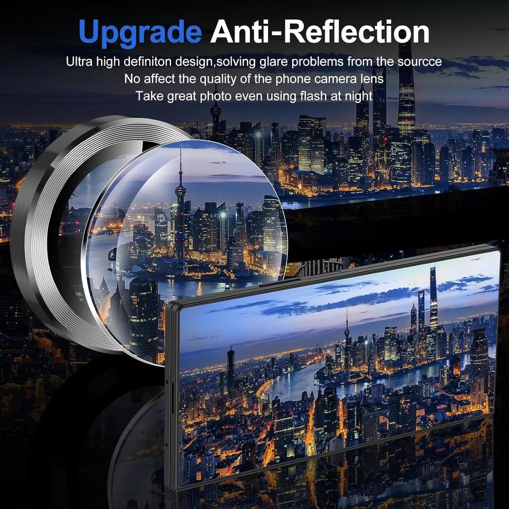 Metal Glass Camera Protector Film For Samsung Galaxy Z Fold 8 7 6 5 HD Lens Metal Ring Tempered Glass Camera Lens Protector Cap