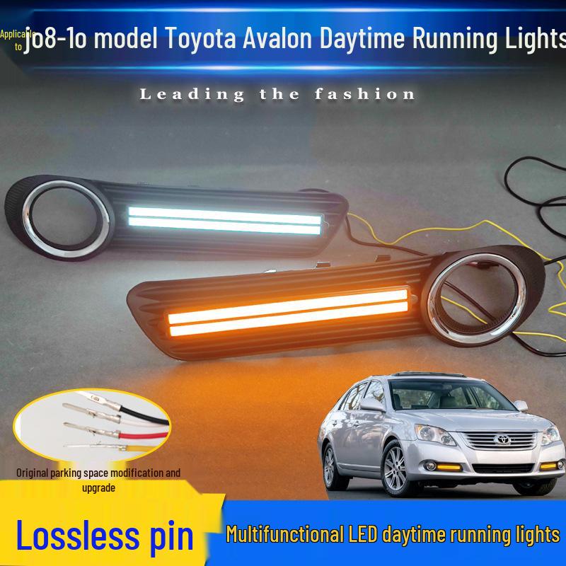 Светодиодные Дневные Ходовые Огни/Противотуманные Фары для 08-10 Toyota Avalon - Модель Asian Dragon Передний Бампер.