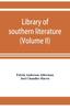 Книга Library of Southern Literature (Volume II)