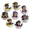 32/44/58mm 58mm 16 Personality Types Pins MBTI Psychology Badge Handmade Tinplate Brooches Breastpin for Backpack Clothes Gift Accessory